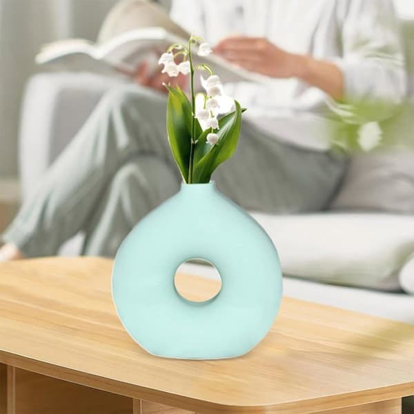 Epoxy Resin Vase Mold - 1 Piece, Transparent, Silicone, Reusable - Suitable for Making Vases, Candle Holders, DIY Projects