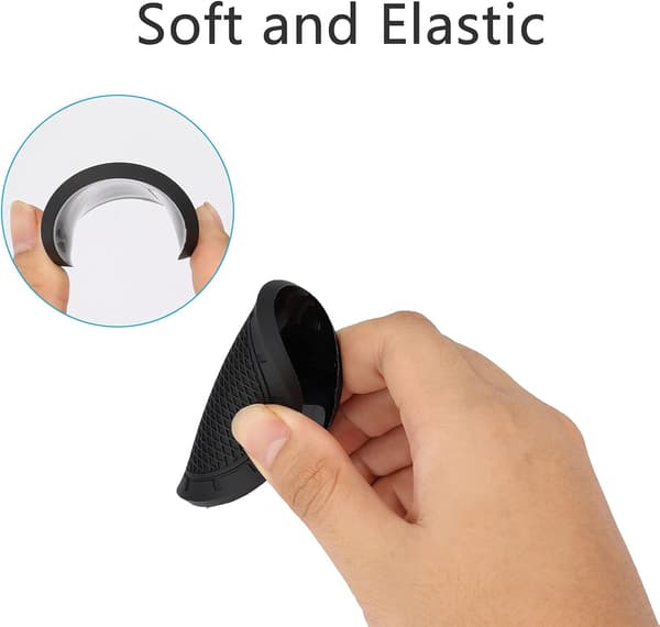 4 stk PVC-bilkoppholdere, PVC-koppholder, biltilbehør til interiør - Silikonunderlegg (svart).