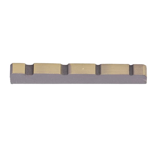 4-String Bass Saddle 38mm Pre-Slotted Portable Brass Replacement Guitar Bass Saddle