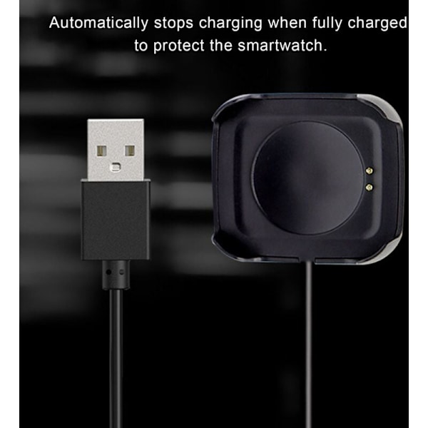 Smartwatch Charging Dock, USB Charging Cable, Portable Replacement Accessory for Smartwatches 22mm 19mm
