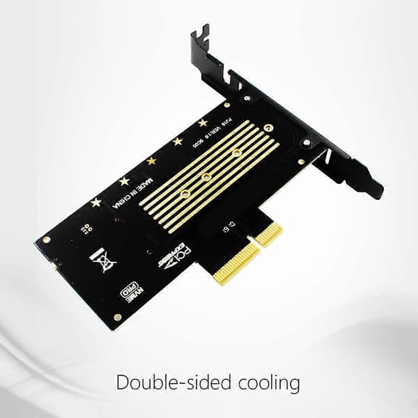 NVMe-sovitinkortti PciEX4 M Key M.2 -laajennus PCIE3.0-ryhmäsovitinkortti