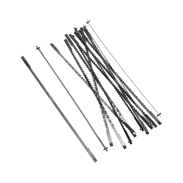 TS-12st 5-tums Sticksågsblad Tpi 10/15/18/24 Träbearbetningsverktygstillbehör för DIY-entusiaster