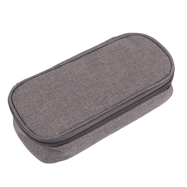 Portable Insulin Cooler Bag Protective Case Medical Insulation Cooling Pouch Case (Grey) 1.3 1.3