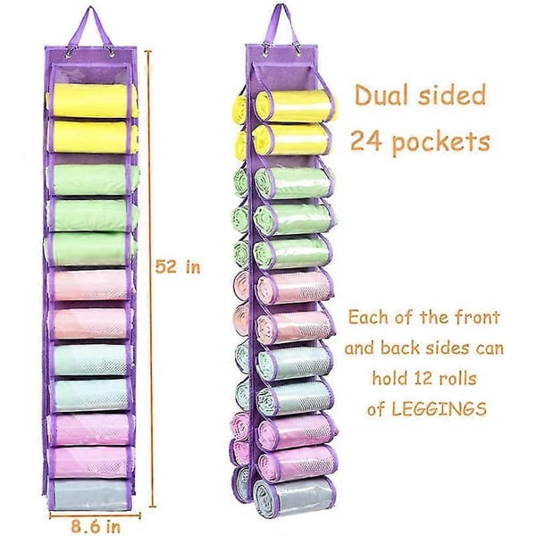 Vinyl Storage Organizer - Vinyl Roll Holder Wall Mount Craft Vinyl Storage Rack With 24 Roll Slots