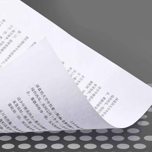 100 ark A4-printerpapir antistatisk dobbeltsidet fortykket lyst computerpapir til kontorarbejde A4