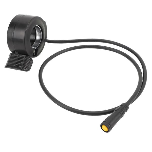 130X Throttle Cable Accelerator 3-Pin Waterproof Connector Thumb Throttle for BAFANG BBS01 BBS02 Electric Bicycle