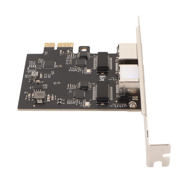 PCIe 2.5G netværkskort dobbeltport RTL8125B 2500M 1000M computer netværksadapterkort til stationær pc