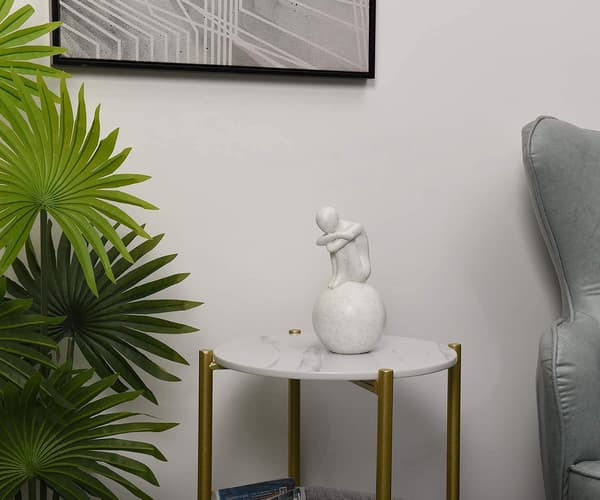 Sculptures Home Decor, Abstract Figurines for Unique Home Decoration