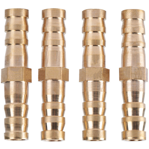 Hose Barb Reducing Coupling Male (8mm - 8mm 4pcs)