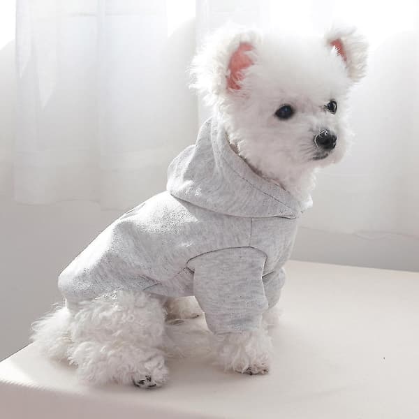 Soft Dog Hooded Clothes, Wonderful Letter Print Pullover Closure