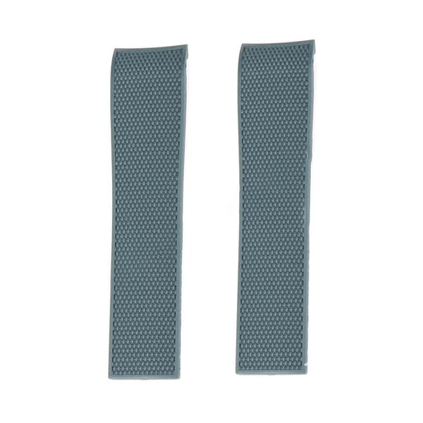 Urrem til Longines Conquest L3.742 642 781 782 - 21 mm Grå-Ingen spænde Grå-Ingen spænde Gray-No buckle