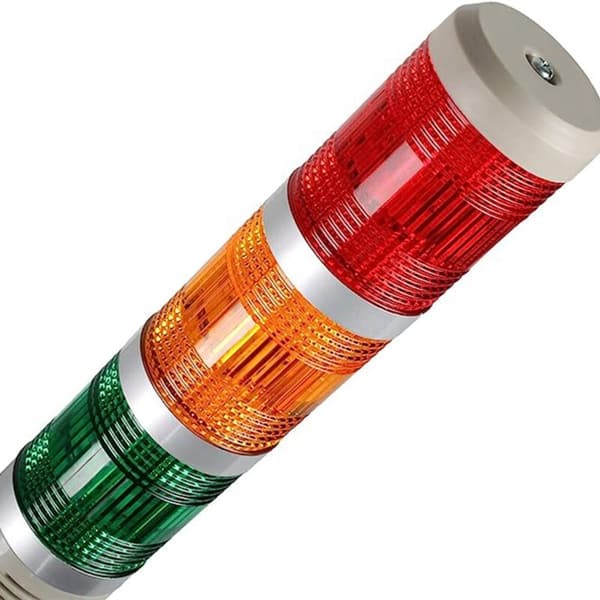 Industrial Signal Lamp Tower Alarm Tower Strobe Light with Buzzer Stacked LED Warning Light