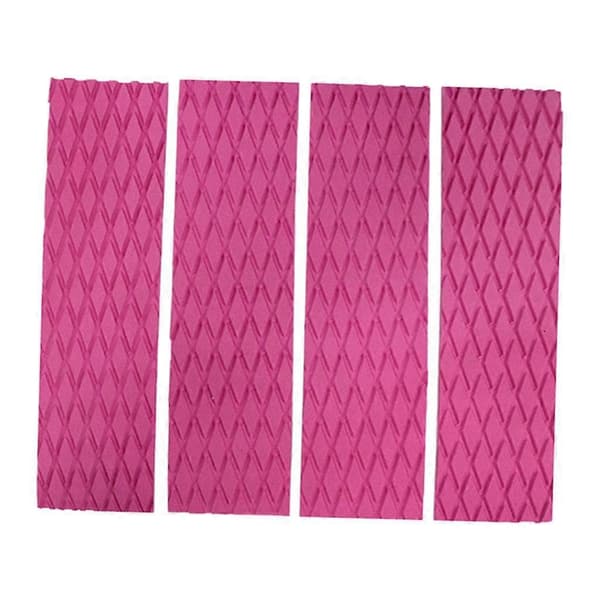 Non- Surfbräda Traction Pad Deck Mat EVA Skum för Skimboard - Rosa, 31x8CM Rosa Pink