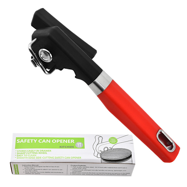 Multifunctional safety can opener is easy to carry when camping, picnic or traveling