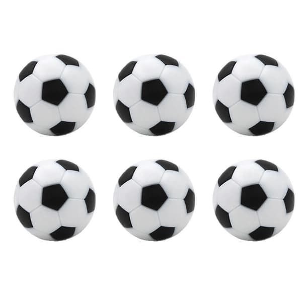 Bordfodbold 6 Stk. Bordfodboldbolde 32 mm Mini Fodboldbolde Udskiftning Til Bordfodboldspil Tilbehør