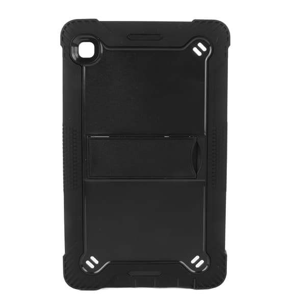 Case for Tab A7 Lite, all-round protection, prevents drops, silicone, protective tablet case with back stand, black