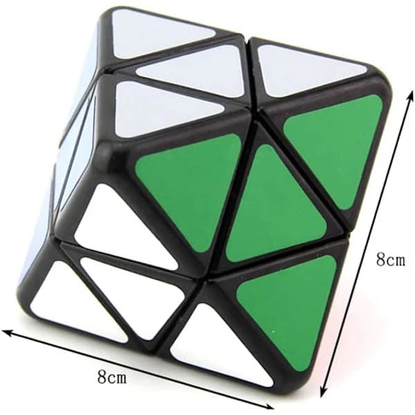 4-akset oktaeder speed cube puslespil Fire-akset oktaeder diamant-[CO]