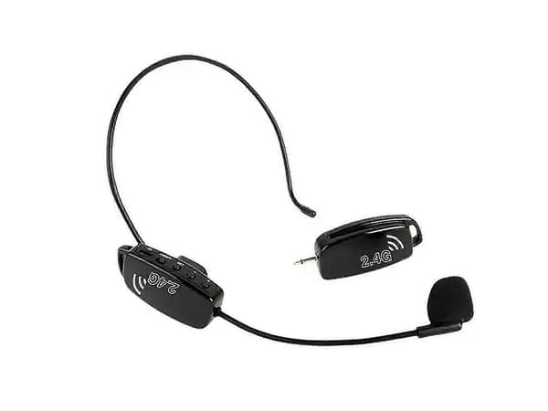 2.4G WiFi Wireless Microphone Headset USB Rechargeable Headset Mic