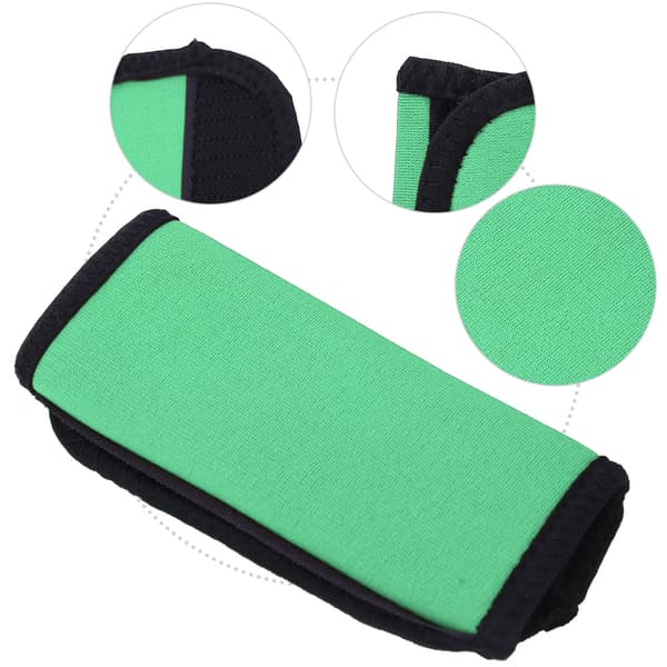 2PCS Neoprene Non-slip Comfortable Soft Kayak Canoe Paddle Grips Kayak Boat Accessories (Green)