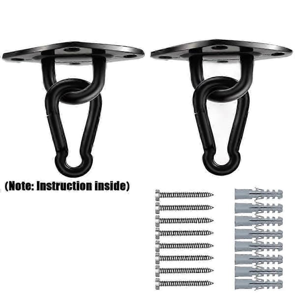 1700lbs Capacity Heavy Duty Hammock Hooks, 2PCS M10 Stainless Steel Eye Hooks, Hanging Hooks for Hammock H