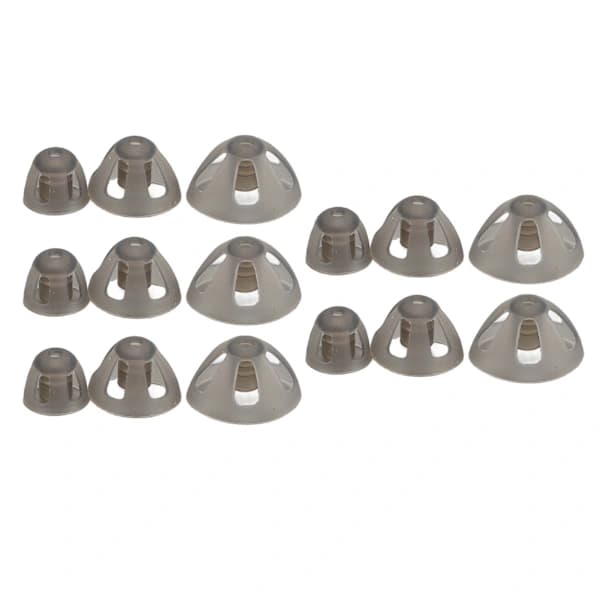 Open Domes for Hearing Aid, Professional Single Layer Silicone Domes, Hearing Aid Replacement Domes, Hearing Aid Accessories