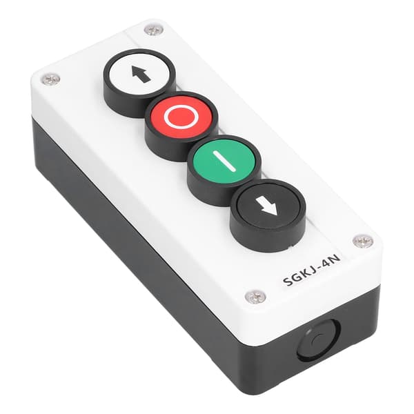 Momentary Switch Station Box Up and Down Stop Control Push Button for Winch Rolling Gate Truck Tail Lift SGKJ-4N