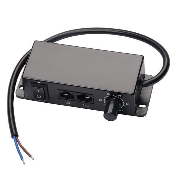 DC 0-10V Seriell Dimmer Synkronisering PÅ/AV Rotary Controller för 0/1-10V Dimbara LED-drivrutiner Elektroniska Förkopplingsdon