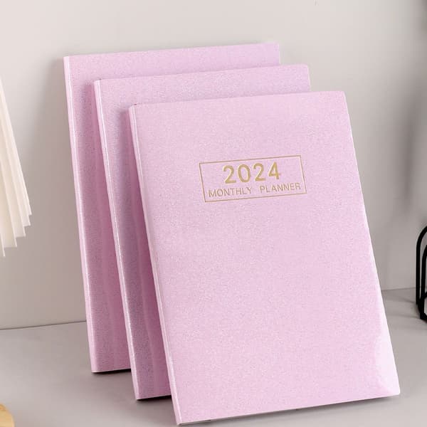 2024 Avtaleplanlegger - Uke- og Dagplanlegger 2024, Glitter Style4 KLB