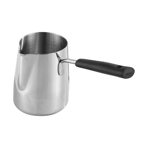 Turkish Coffee Pot Butter Warmer Pot Durable Comfortable Handle for Sauce Heating Leakproof Coffee Maker Melting Pot