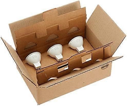 LED GU5.3 MR16 Spotlight Bulb, 4.5W (35W Equivalent), Warm White, Non-Dimmable - 6-Pack