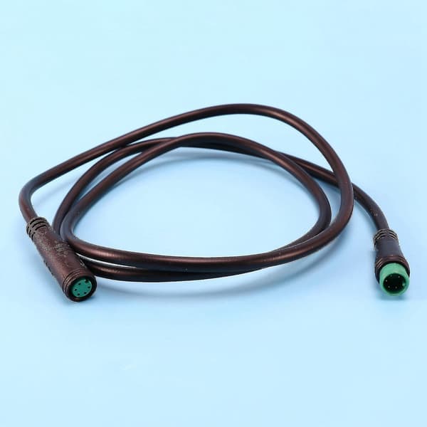 2x Ebike Displaykabel 5-pinners for BBS01/bbs02/ Mid Motor Elsykkel Display Forlengelseskabel Conne