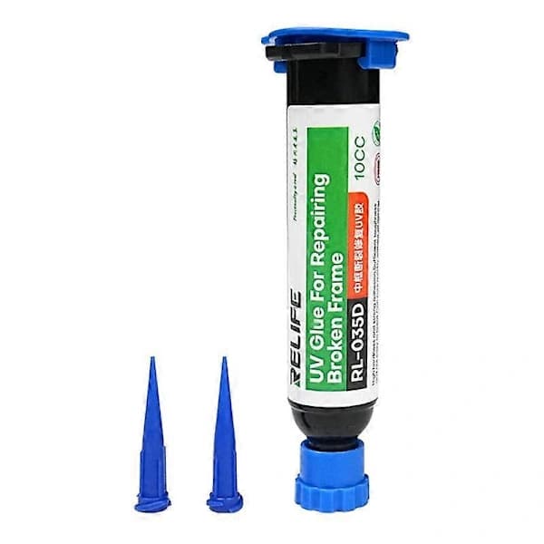 RELIFE RL-035D 10ml UV glue for repairing broken frames, strong adhesive glue