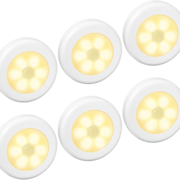 Nattlampe med bevegelsessensor, varmhvit. Nattlampe, varmhvit B