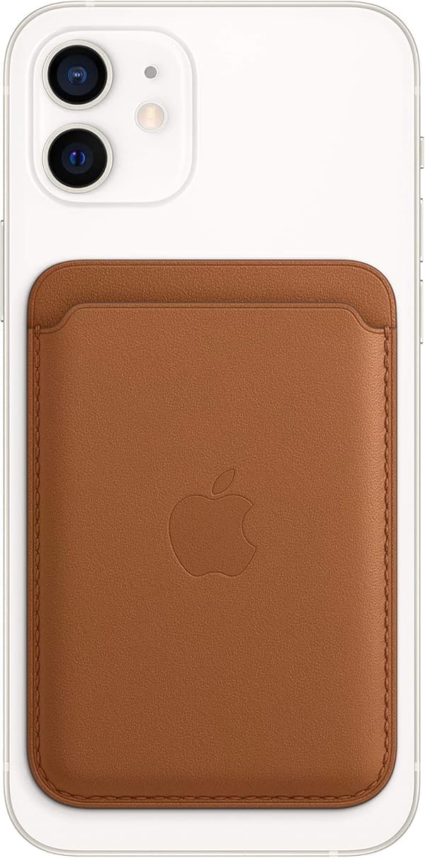 Apple iPhone FineWoven-lompakko MagSafella, ruskea Brown