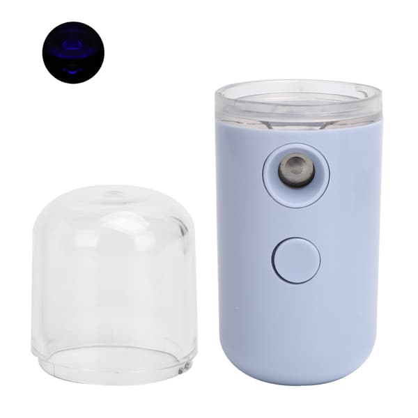 Handheld Facial Mist Sprayer Rechargeable Moisturizing Face Humidifier Sprayer Light Purple