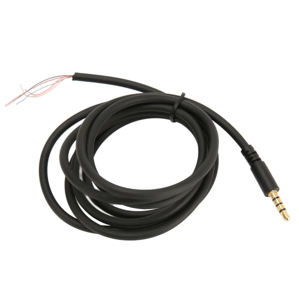 Headset reparationskabel 1,5 m OFC-kerne erstatningslydkabel til Kingston Gaming Headsets