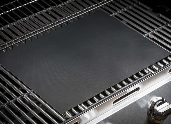 Fentic - BBQ Grillmåtte - Teflon - Sort - 33 x 40 cm
