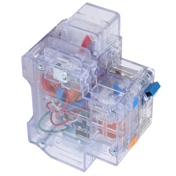 DZ47LE63 1P+N C63 Strømbryter Transparent Husholdningsjordfeilbryter