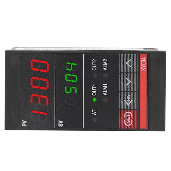 Intelligent PID-temperaturregulator Industriel varme-køle-relæ XY504 100–240VAC
