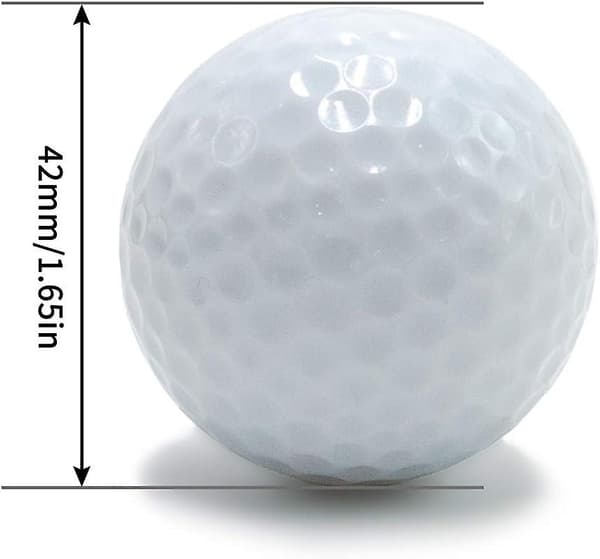 6 LED Golfbolde, Lysende Golfbolde, Selvlysende Golfbolde til Natgolf, Natøvelse og Lange Golfslag