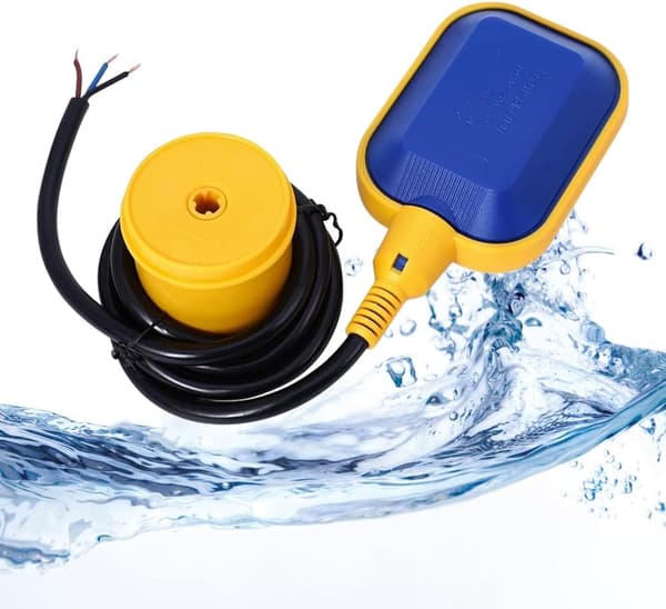 Automatic Water Level Control Float Switch, Float Switch with 3M Cable for Electric Pump, Water Tank, Submersible Pump