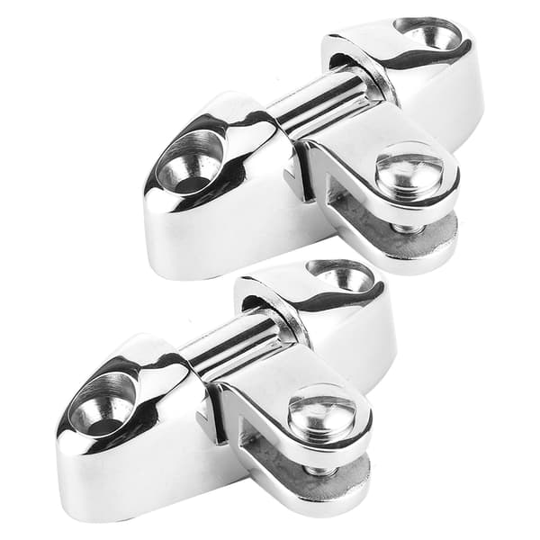 Bimini Top Mount Roterende Dækhængsel med Gummipude Marine Yacht Hardware Tilbehør