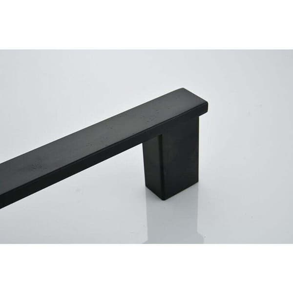 Kylpyhuonepyyhekoukku, ruostumaton teräs, 40 cm pyyhe tanko, musta, BA8003B-40..DEBUNS