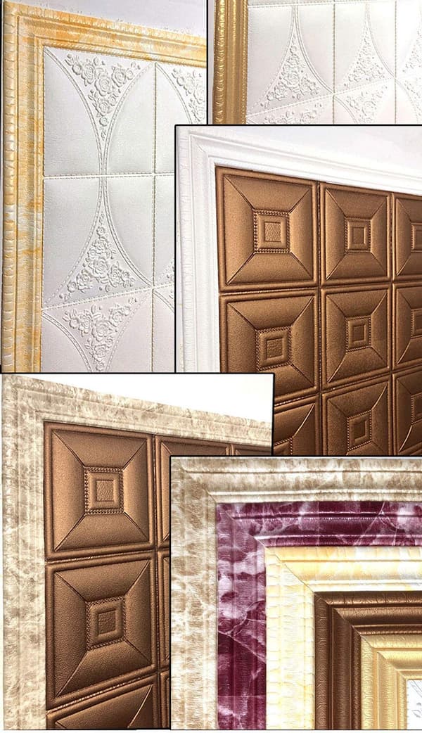 3D selvklebende veggbord vanntett (2,3 m)