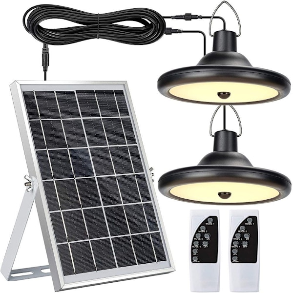 Solcellsbelysning för utomhusbruk med rörelsesensor, Jackyled 56 LED IP65