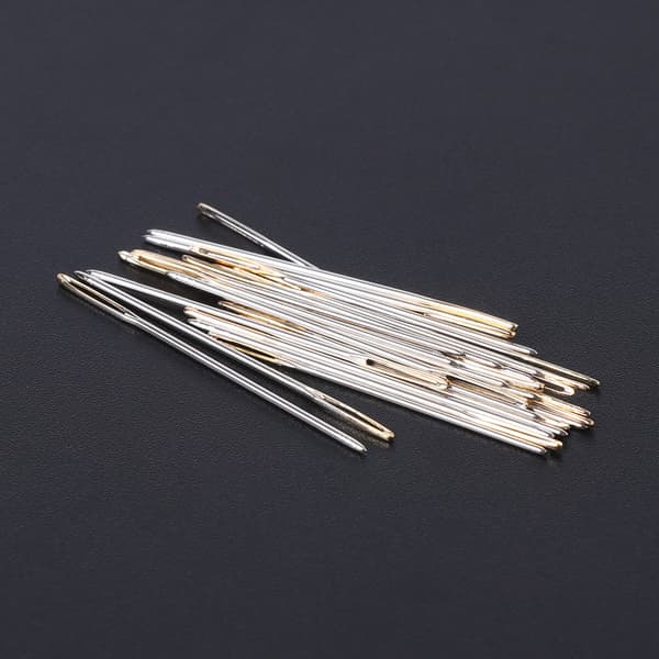 30 Pieces Embroidery Needles with Eye for Cross Stitch, Size 22 24 26 For 9 11 14C