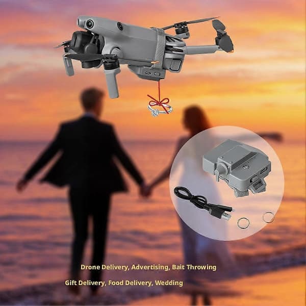 DJI Mini5/4pro Air Thrower -laukaisulaite mainosrengastarvike