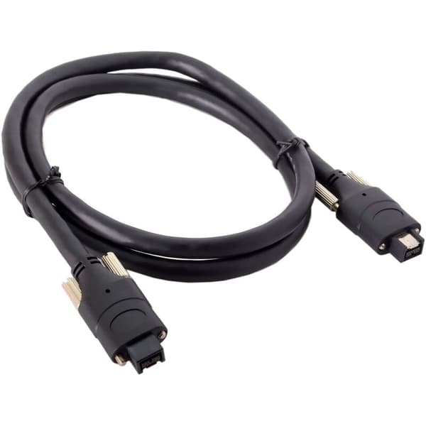 Firewire 800 IEEE 1394 9-pin til 9-pin skruetypekabel for kamera 1,0 m
