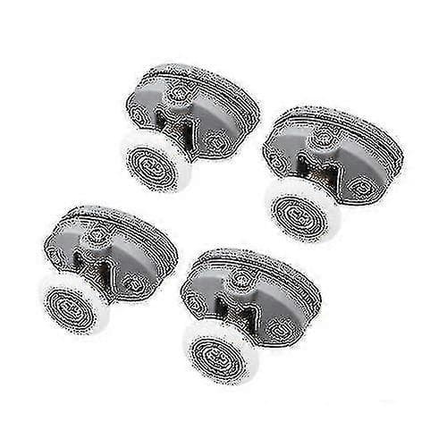 Nylon Single Pop Up Roller Wheel Shower Enclosure Sliding Glass Door Rollers 8pcs-25mm