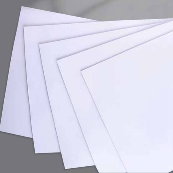 100 ark A4-printerpapir antistatisk dobbeltsidet fortykket lyst computerpapir til kontorarbejde A4